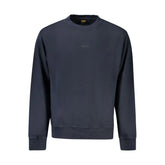 Hugo Boss Blue Cotton Men Sweater - S - Sweatshirts