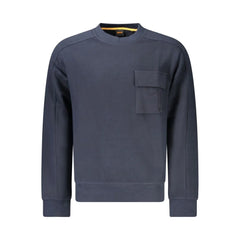 Hugo Boss Blue Cotton Men Sweater - Sweatshirts