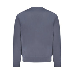 Hugo Boss Blue Cotton Men Sweater - XL