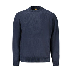 Hugo Boss Blue Cotton Men Sweater - XXL