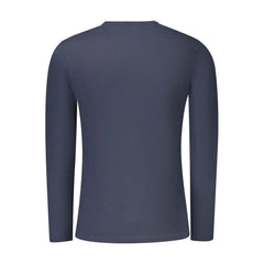 Hugo Boss Blue Cotton Men T-Shirt - L