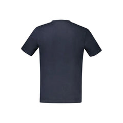 Hugo Boss Blue Cotton Men T-Shirt - T-Shirts