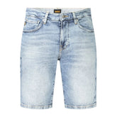 Hugo Boss Blue Cotton Short
