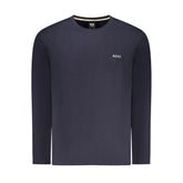 Hugo Boss Blue Cotton Sweater - S
