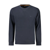 Hugo Boss Blue Cotton Sweatshirt