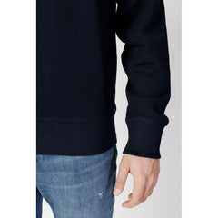 Hugo Boss Blue Cotton Sweatshirt - Sweatshirts