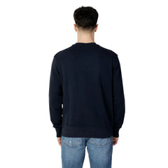 Hugo Boss Blue Cotton Sweatshirt - Sweatshirts