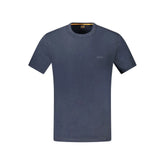Hugo Boss Blue Cotton T-Shirt - XL - T-Shirts
