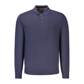 Hugo Boss Blue Wool Mens Sweater - XL