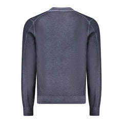 Hugo Boss Blue Wool Sweater - XXL - Sweaters