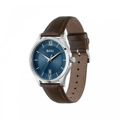 Hugo Boss Brown Leather Dress Watch