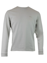 Hugo Boss Elegant Beige Cotton Sweatshirt - Sweatshirts
