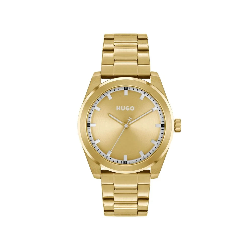 Hugo Boss Gold Stainless Steel Dress Watch