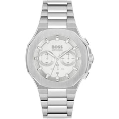 Hugo Boss Gray Stainless Steel Dress Watch
