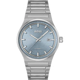 Hugo Boss Gray Stainless Steel Dress Watch