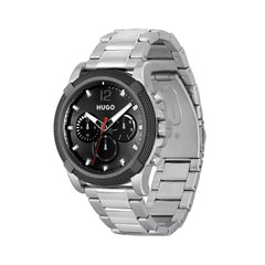 Hugo Boss Gray Stainless Steel Dress Watch