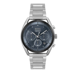 Hugo Boss Gray Stainless Steel Dress Watch