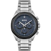 Hugo Boss Gray Stainless Steel Dress Watch