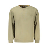 Hugo Boss Green Cotton Men Sweater - Sweatshirts