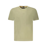 Hugo Boss Green Cotton Men TShirt - M - T-Shirts