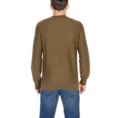 Hugo Boss Green Cotton Sweater - IT48 | L
