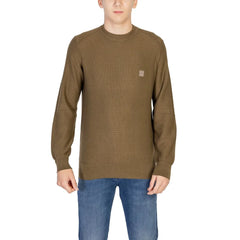 Hugo Boss Green Cotton Sweater - IT48 | L