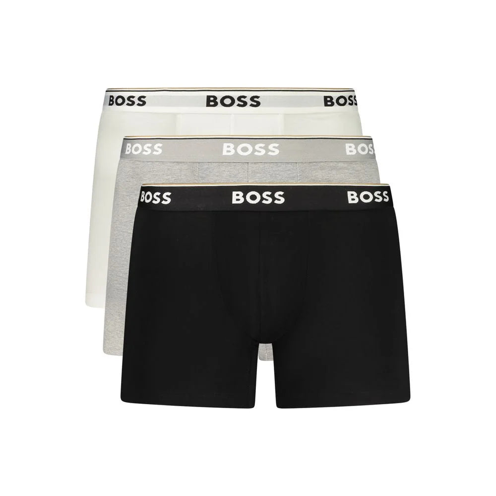 Hugo Boss Grigio Cotton Mens Underwear - XL