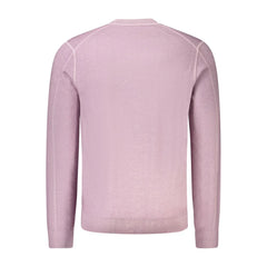 Hugo Boss Purple Wool Men Sweater - L - Sweaters