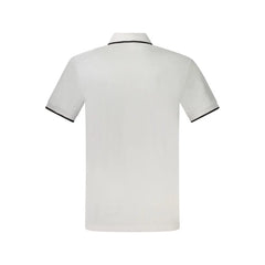 Hugo Boss White Cotton Polo Shirt - Polos
