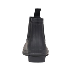 Hunter Black Recycled Polyester Ankle - Boots