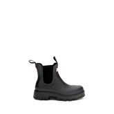 Hunter Black Rubber Chelsea Boots