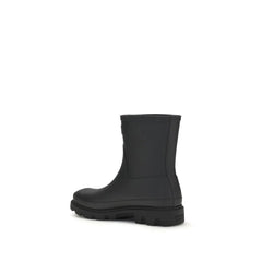 Hunter Black Rubber Rain Boots - EU37/US7 - Boots