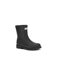Hunter Black Rubber Rain Boots - EU37/US7 - Boots