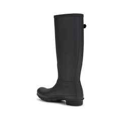 Hunter Black Rubber Rain Boots - EU39/US9