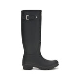 Hunter Black Rubber Rain Boots - EU39/US9