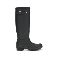 Hunter Black Rubber Rain Boots - EU39/US9