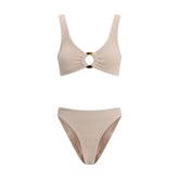 Hunza G Beige Polyamide Bikini - One Size