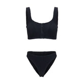 Hunza G Black Polyamide Bikini - One Size