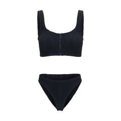 Hunza G Black Polyamide Bikini - One Size