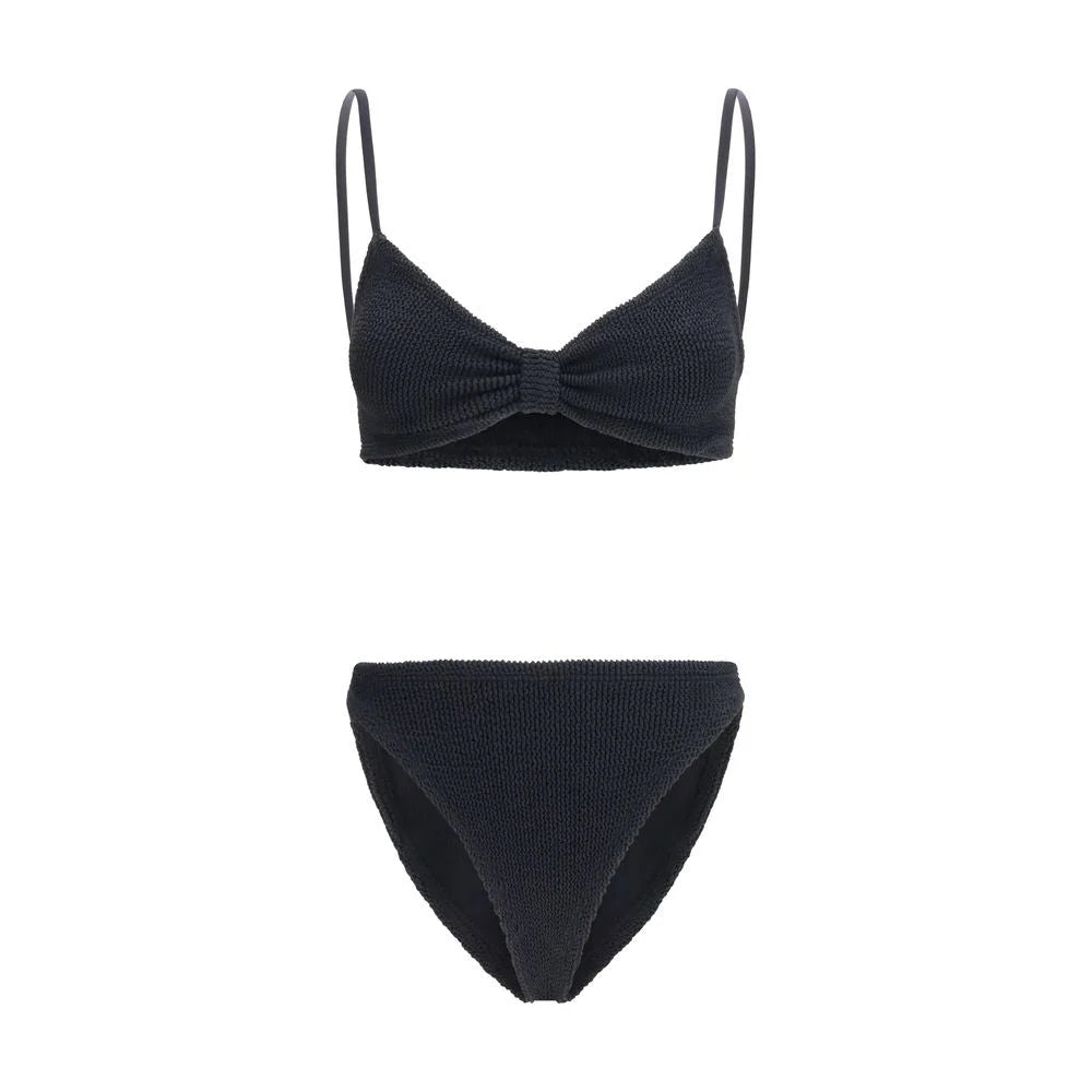 Hunza G Black Polyamide Bikini - One Size