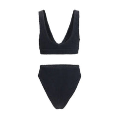 Hunza G Black Polyamide Bikini - One Size