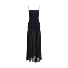 Hunza G Black Polyamide Casual Dress - One Size