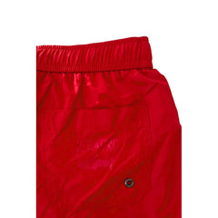 Iceberg Red Polyester Men’s Swim Short - Swim Boxers