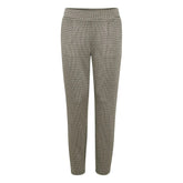 ICHI Beige Polyester Pant - XXL - Trousers
