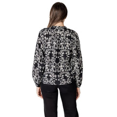 ICHI Black Viscose Blouse - IT36|XXS - Blouses