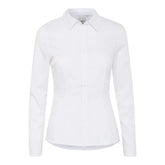 ICHI White Cotton Shirt - IT38|XS - Shirts