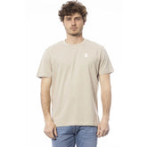 Invicta Beige Cotton Men T-Shirt - T-Shirts