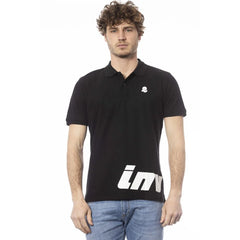 Invicta Black Cotton Men Polo Shirt - Polos