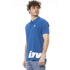 Invicta Blue Cotton Men Polo Shirt - Polos