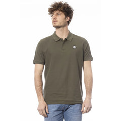 Invicta Green Cotton Men Polo Shirt - Polos